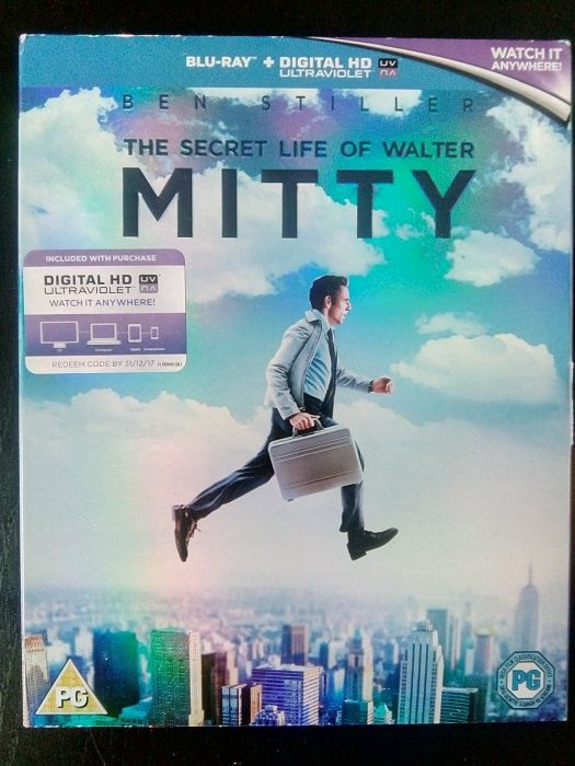 Supraciperta Blu ray The Secret Life of Walter Mitty