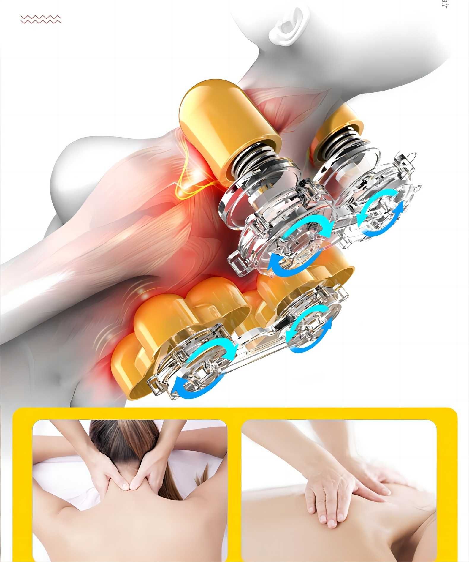 Scaun de masaj profesional NOU, garantie FULL! VIBRATII/ROLE/PERNE 45%