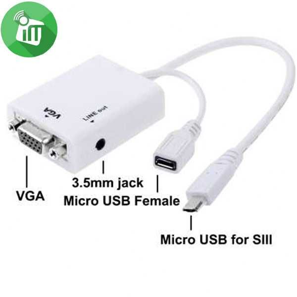 MHL Micro USB VGA Samsung