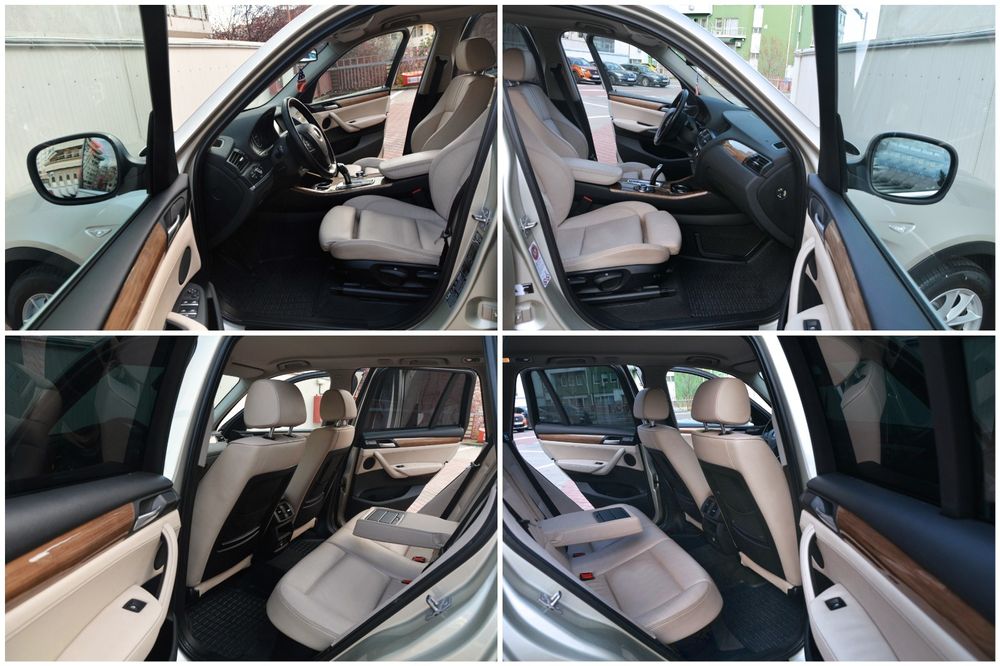 BMW X3 2.0d X DRIVE DIESEL 184CP  2012 Bi Xenon Piele Bej