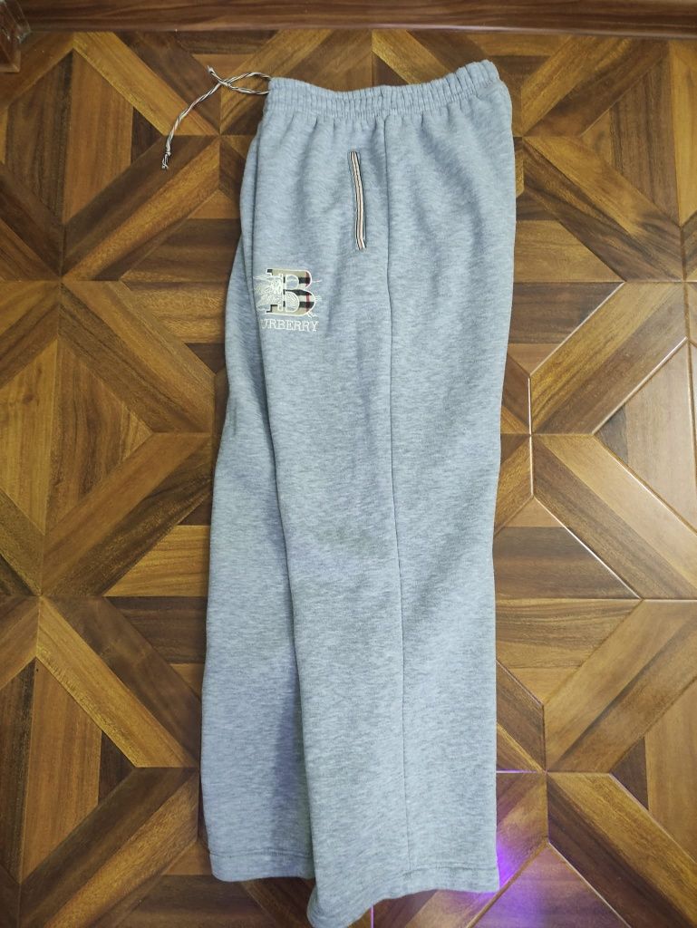 Pantalon 2xl gri bumbac