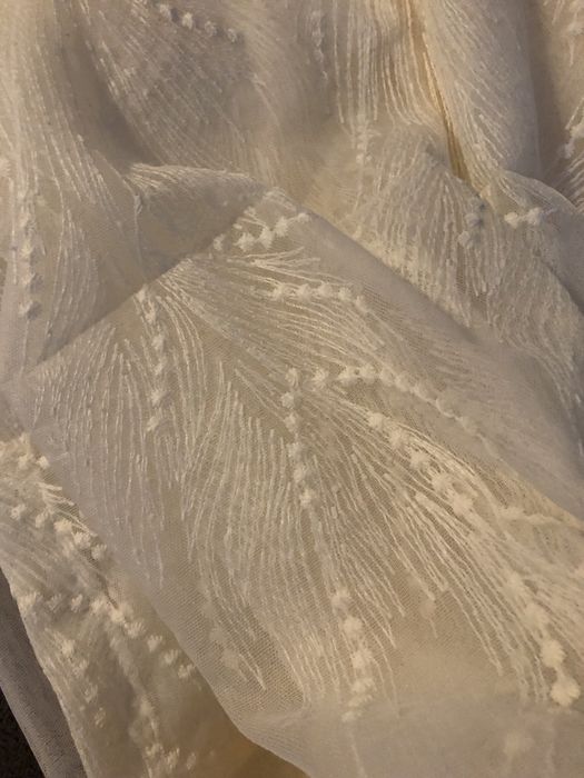 Perdea crem/alb 6m latime