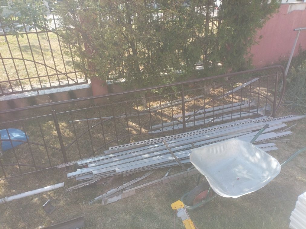 Balustrada fier masiv 9 metri