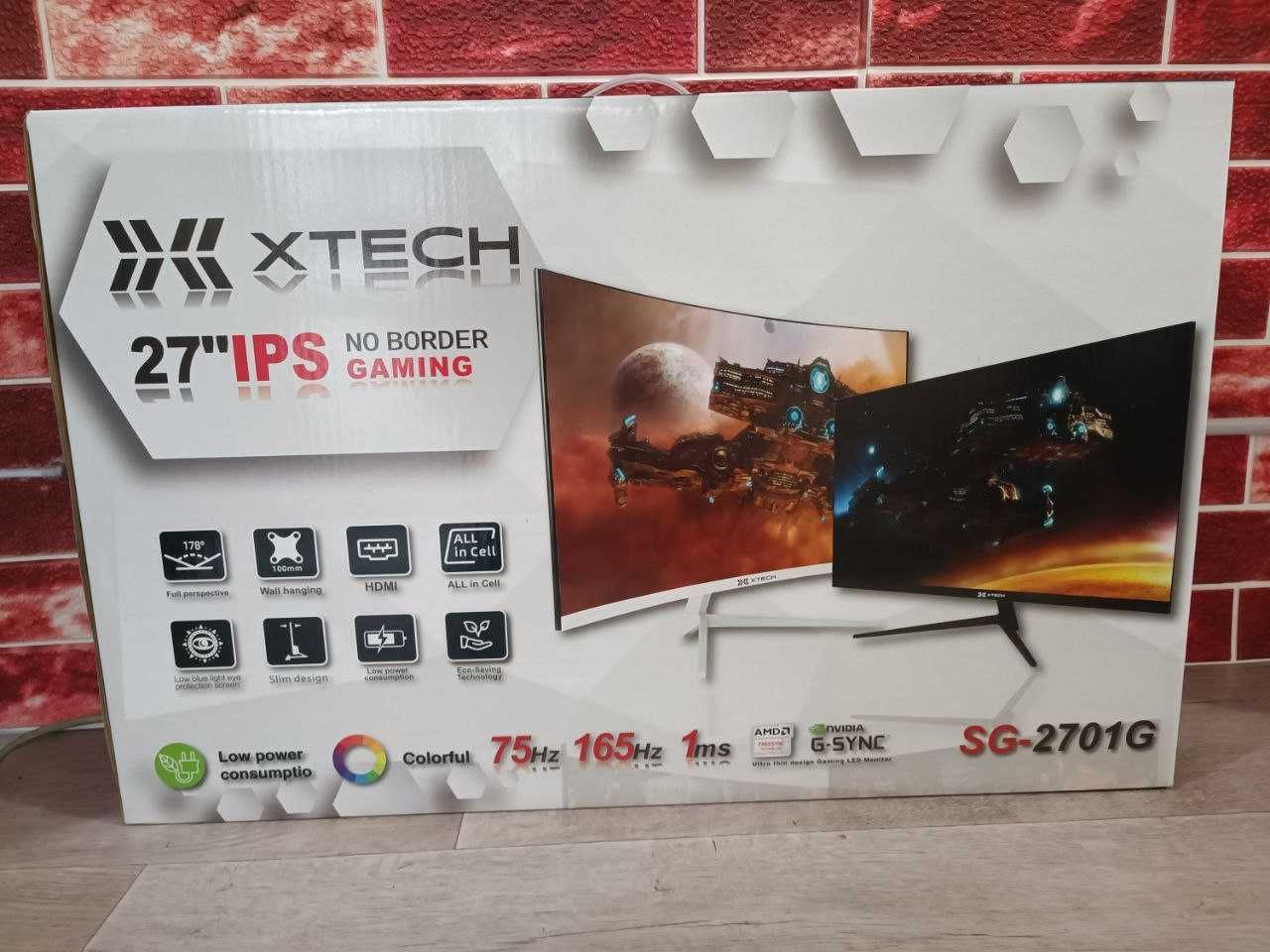 X-Tech IPS 27" Curved 165Hz