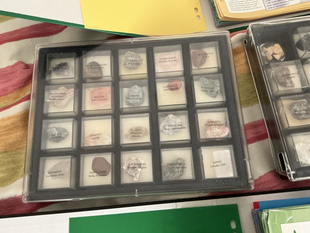 Colecție Comorile Pământului, 40 piese + cataloage