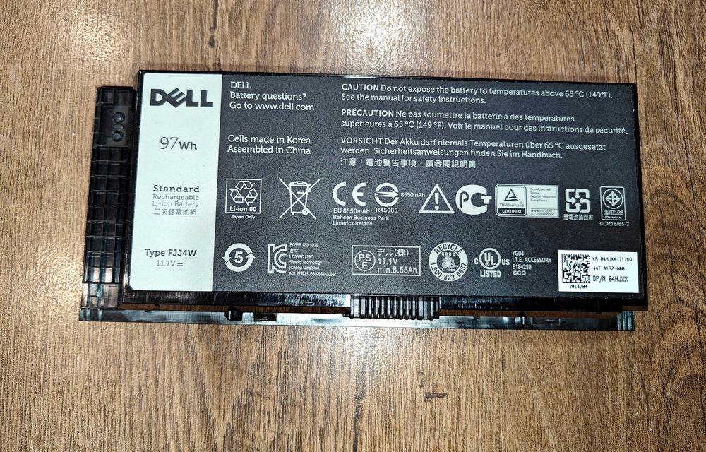 Батерия за Dell Precision M4800 / M4600 / M6600 / M6800 – не зарежда