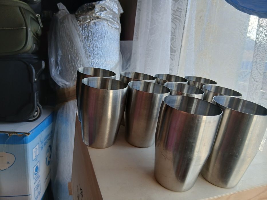 Pahare din inox vintage