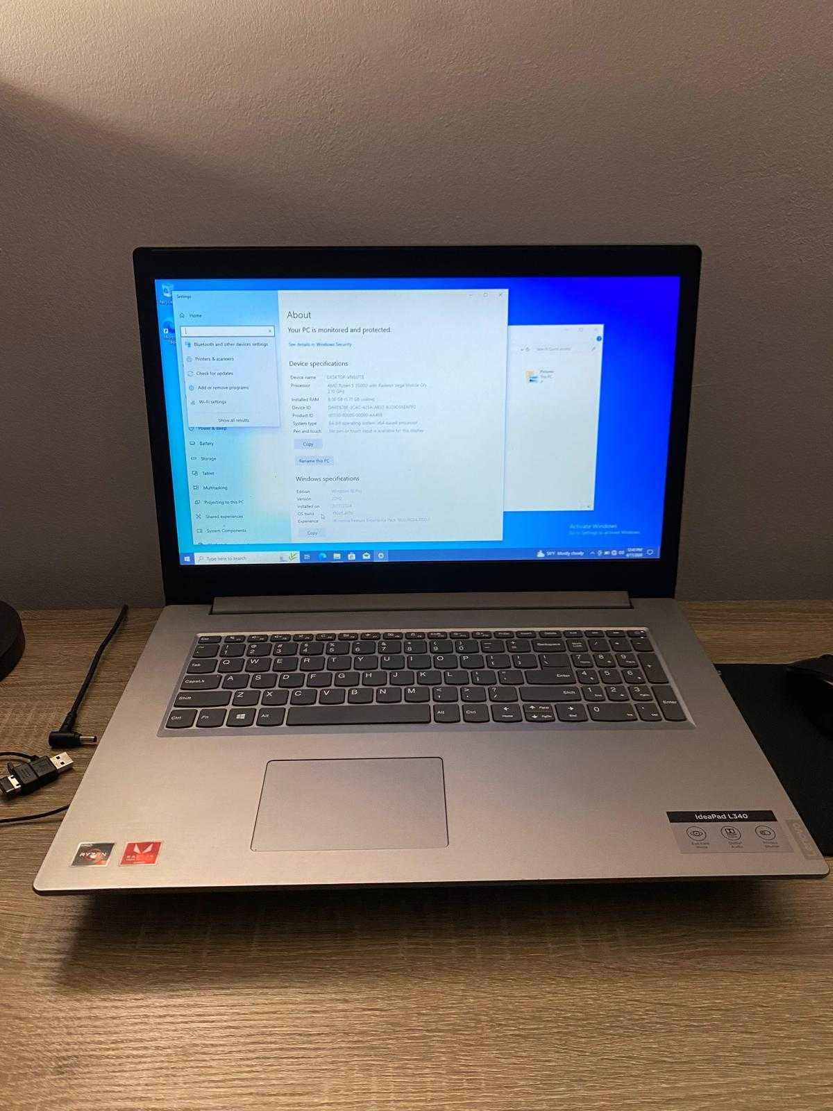 LAPTOP LENOVO IdeaPad L340-17API model 81LY