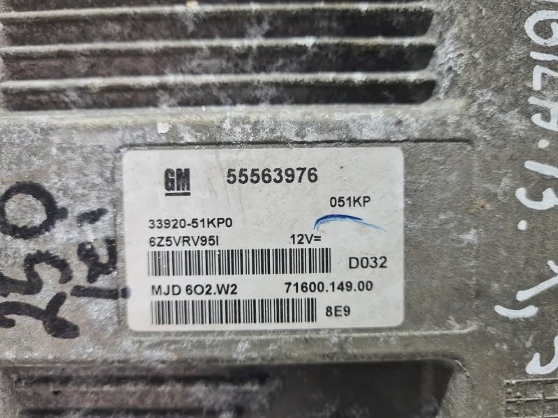 Calculator motor ECU MJS6O2.W2 Opel Agila 2 1.3CDTI 75cp 55kw D13A