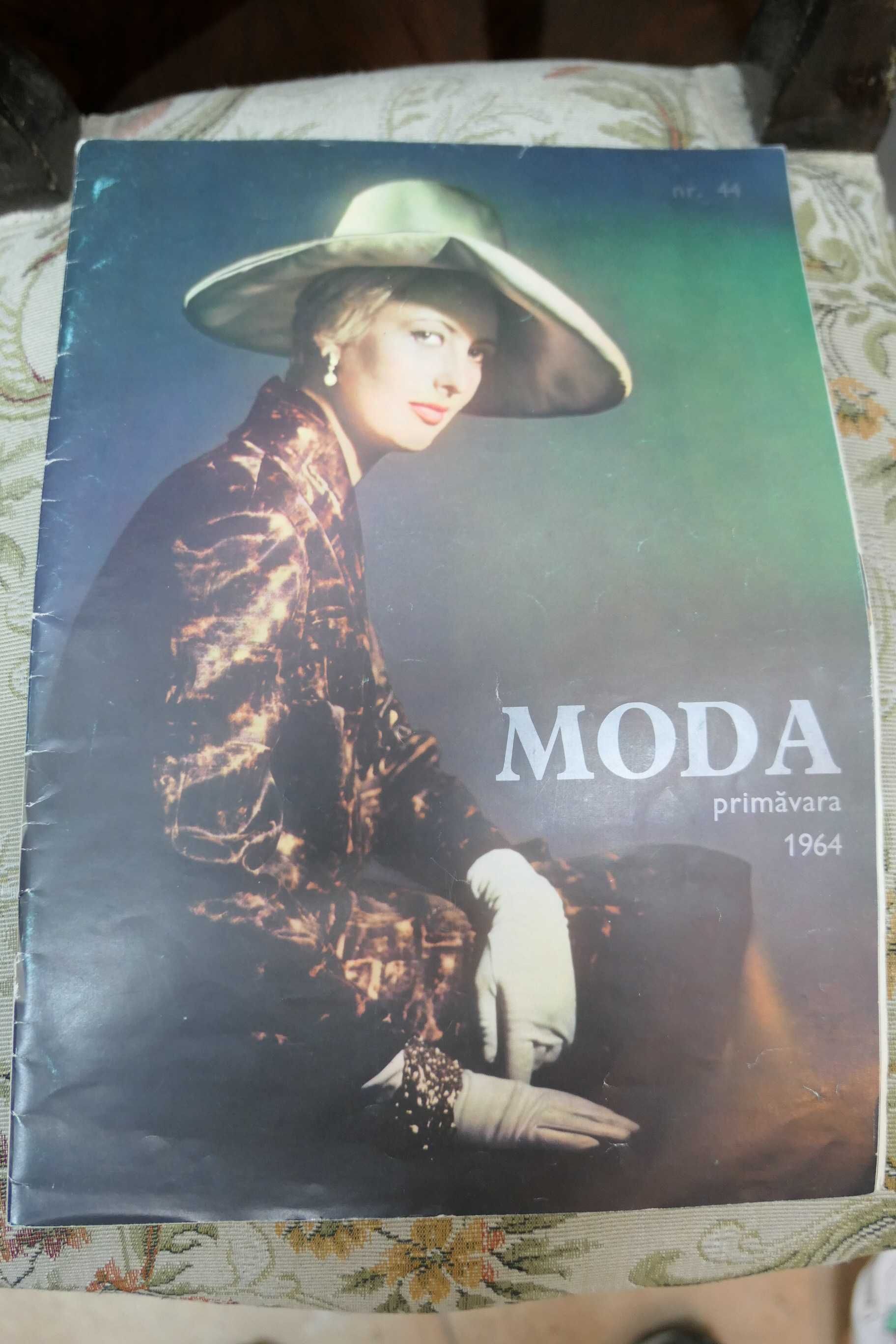 Revista MODA NR.44 SI 45 PRIMAVARA SI Vara 1964 Romania RPR