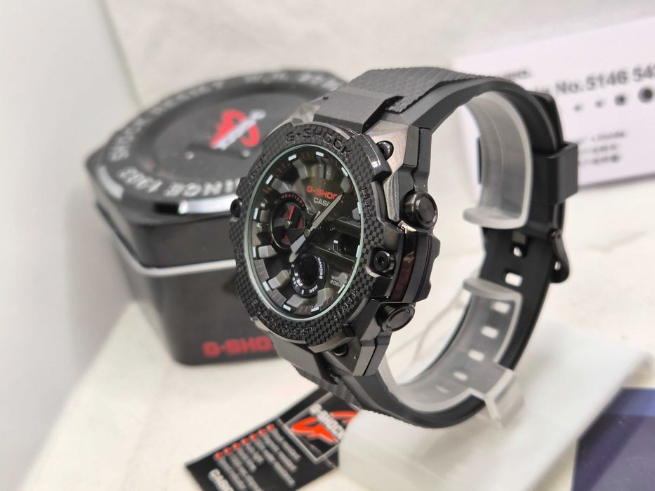 Ceas Sport Casio g shock B400x-1A4 black gold, Nou,Garantie 2 ani