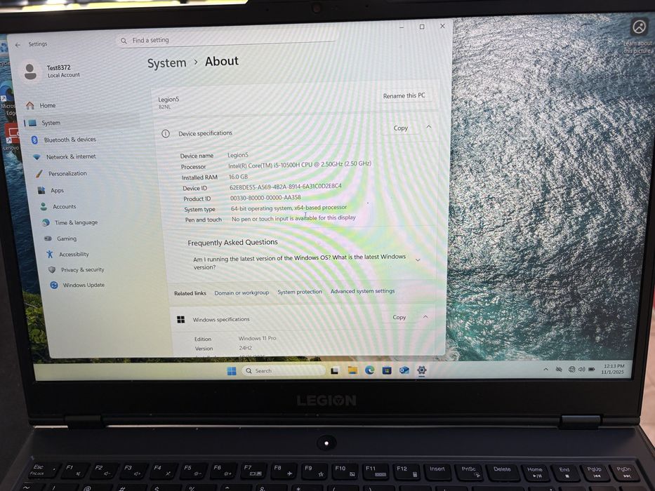 Lenovo Legion 5 15IMH6