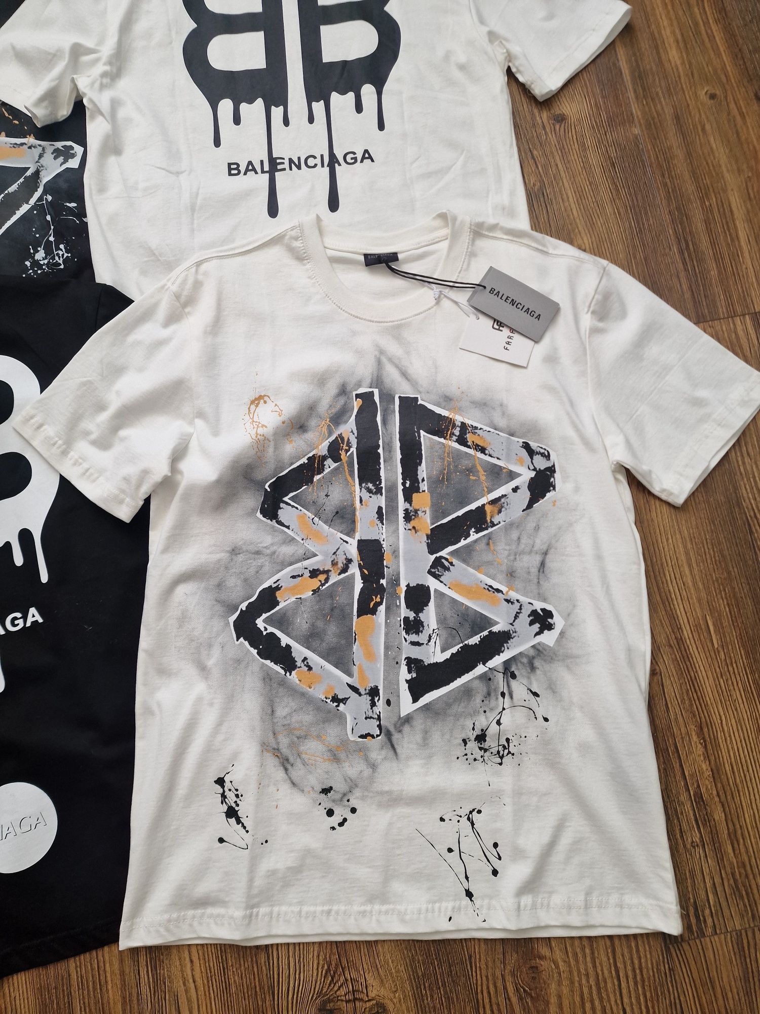 Страхотни мъжки тениски BALENCIAGA размер S M L XL 2XL