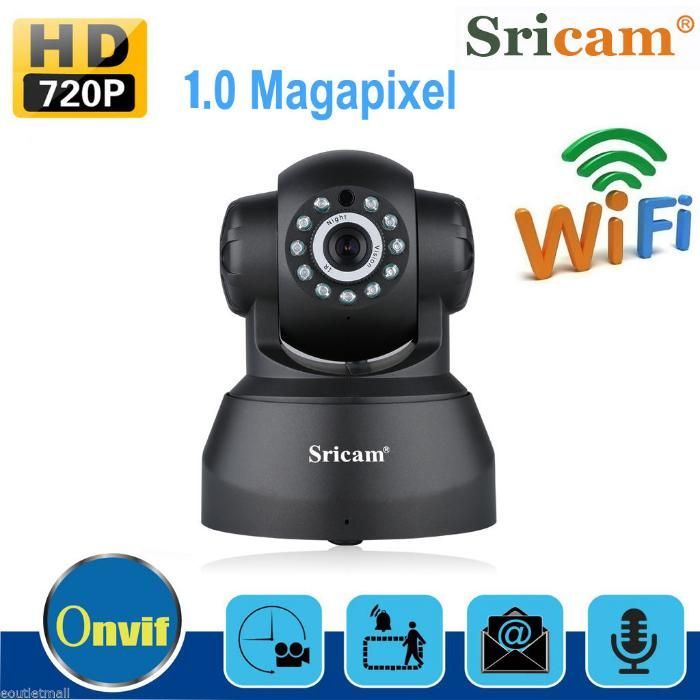 IP WiFi camera video supraveghere Megapixel motor+sunet+card