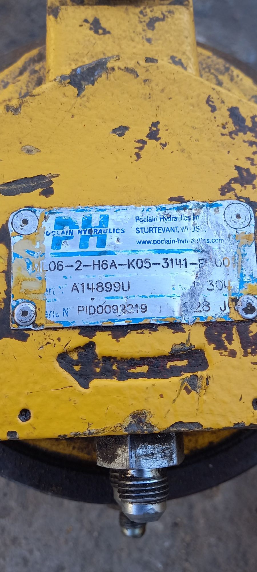 hidromotor marș Poclain Hydraulics ML / bun la foreză crapator lemne