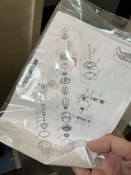 Pistol de impact nou, 260 NM