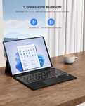Qulose Surface Pro Keyboard Microsoft Surface Pro 8/Pro 9/Pro X/Pro 11