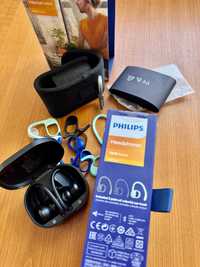 PHILIPS CASTI AUDIO SPORT SERIA 7000 cu senzor puls și curatare UV