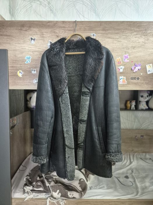 Дублёнка размер XL кожа