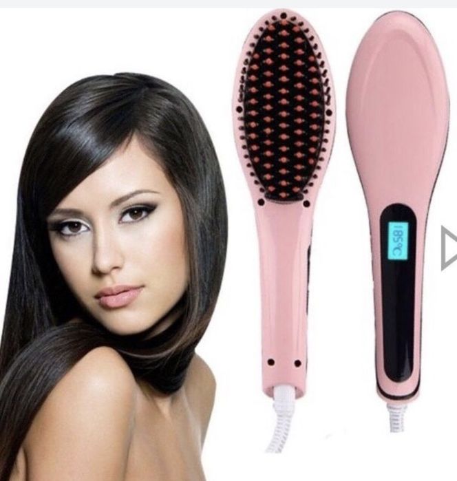 Расчёска - Выпрямитель FAST HAIR STRAIGHTENER HQT-906