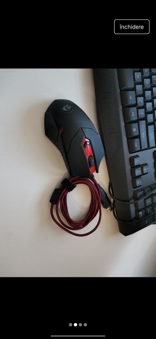 Set tastatura și mouse Redragon