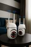 2 Camere Supraveghere, Full HD, 2MP, Alerte, Night-Vision, Detectari