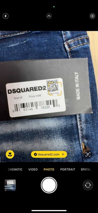 Dsquared2-Чисто нови автентични дамски дънки М размер