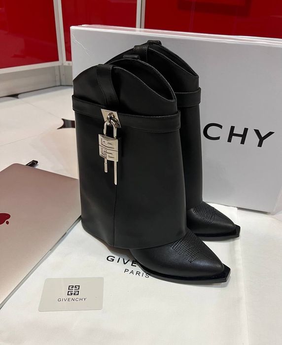 Ботуши Givenchy кожени пролет/есен