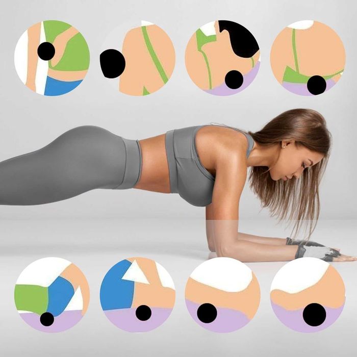 Set 2 mingi masaj 16 cm si 8 cm masaj miofascial relaxare si terapie