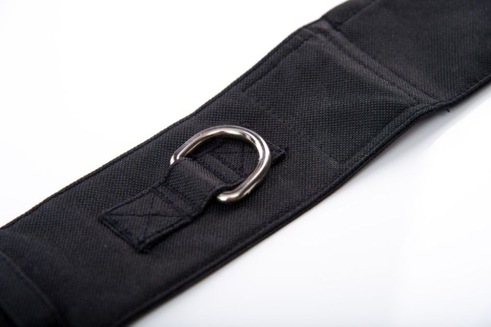 Ловна каишка за куче с джоб за GPS тракер Филипо - Черна