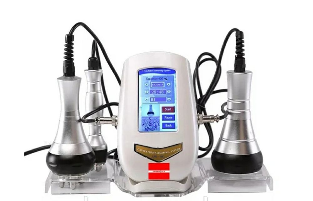 Аппарат 3в1, массажер, lpg

- Кавитация, RF по телу, RF по лицу