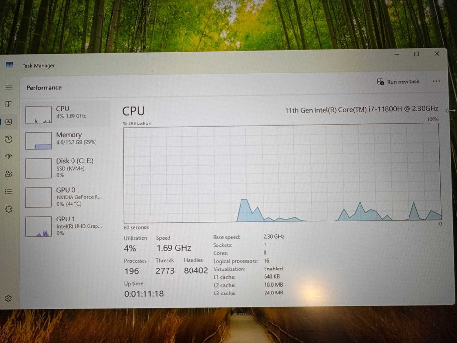 ASUS TUF Gaming F17  – i7  / RTX 3050 Ti / 16GB RAM / 512GB GB / 144Hz