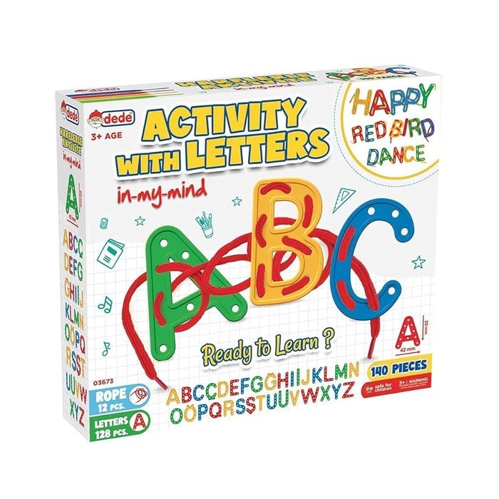 Образователен комплект с букви “Activity with Letters” – Dede