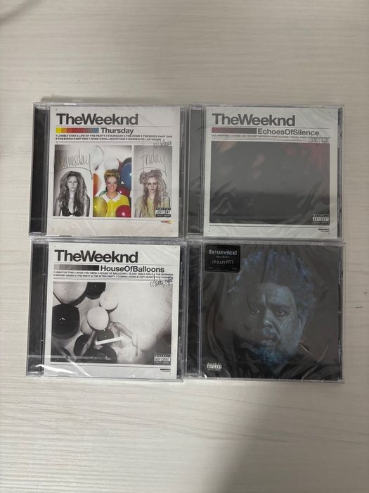 The Weeknd Комплект от 4 оригинални CD албума нови фабрично запечатани