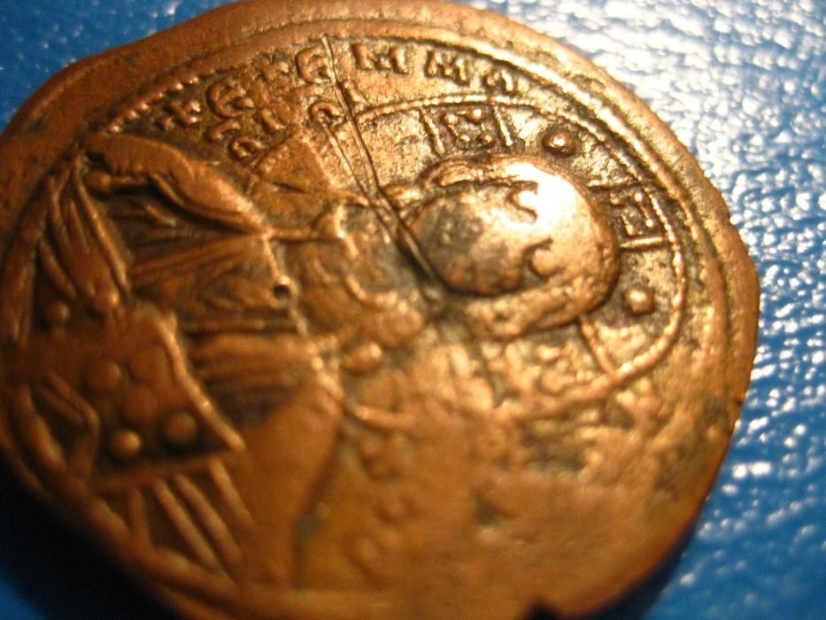 moneda imperiul roman/bizant-Iisus Hristos,Regele Regilor Vasil-Vasili