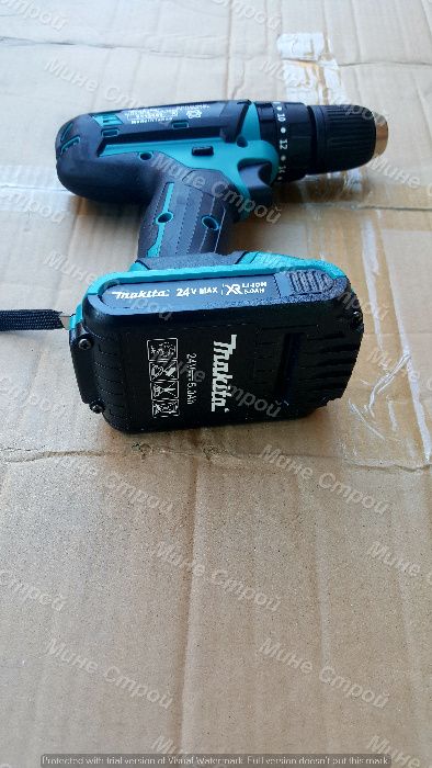 Акумулаторен Ударен Винтоверт МАКИТА / MAKITA550DWE 24V 5Ah 2 Батерии