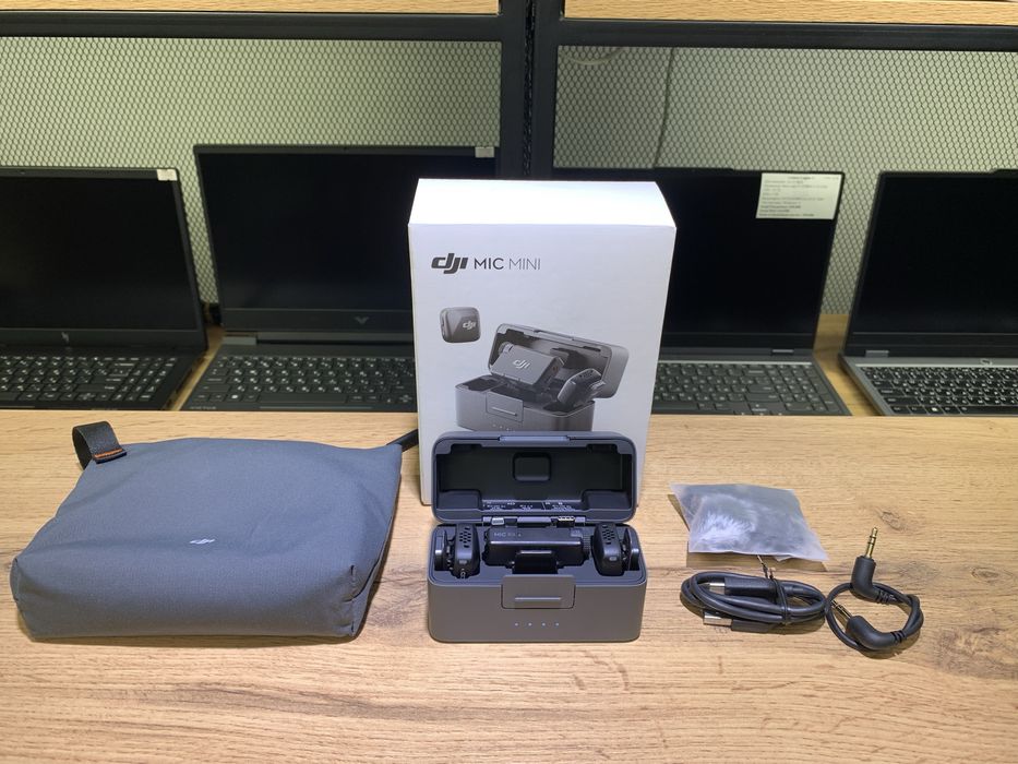 Микрофон DJI Mic Mini (2TX+1RX+Charging Case), полный комплект,1130/А1