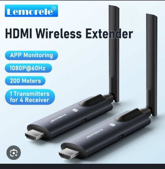 Hdmi беспроводной ,200 м/ full hd 60 hz