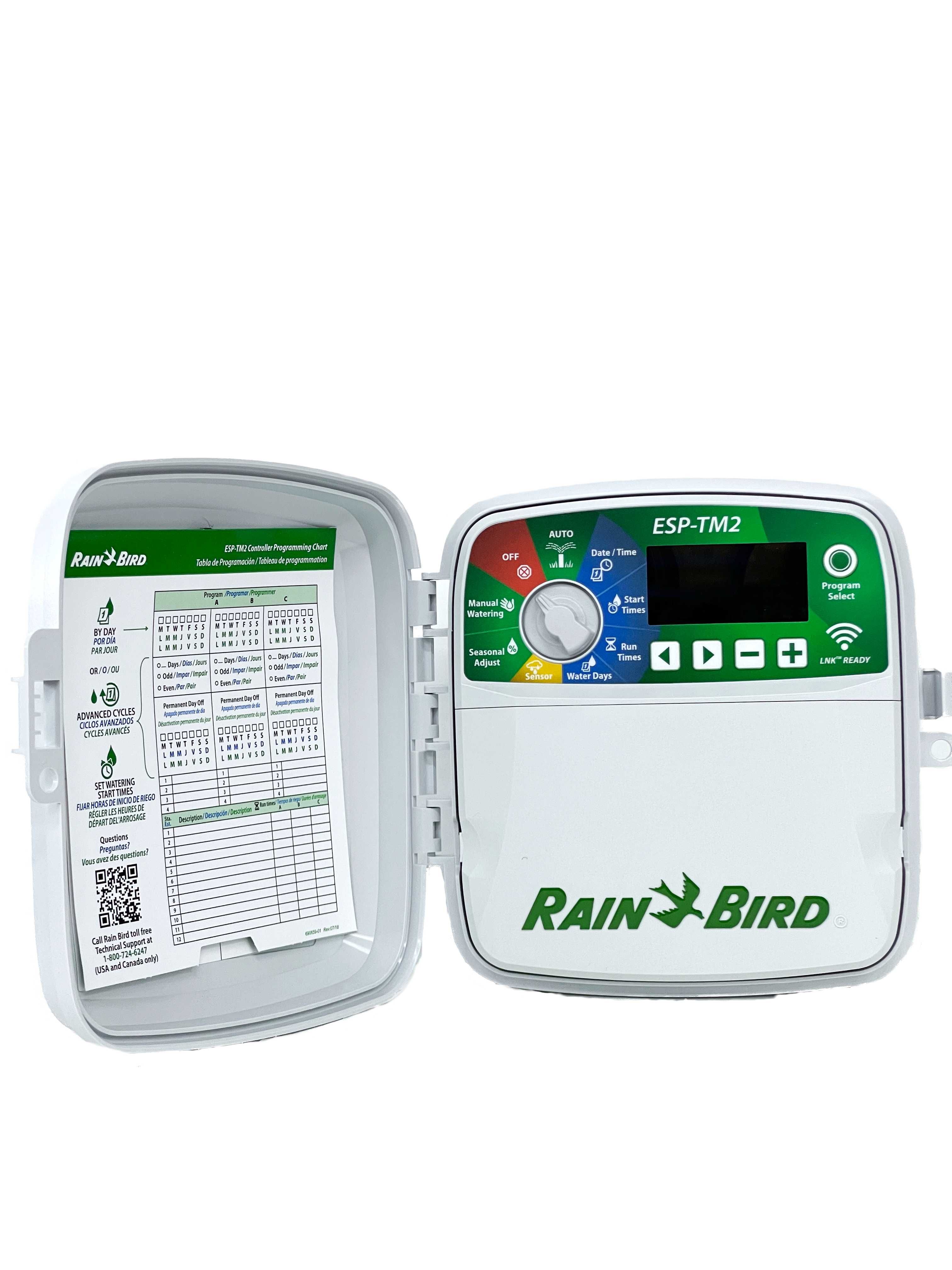 Контроллер таймер полива RainBird 4 зоны ESP-TM2 наружный