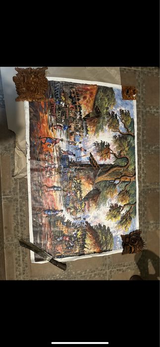 Pictura in ulei arta africana