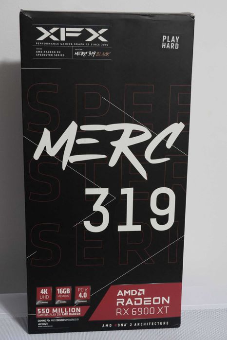 Placa video XFX RX 6900 XT Speedster MERC 319 Black Edition 16GB GDDR6