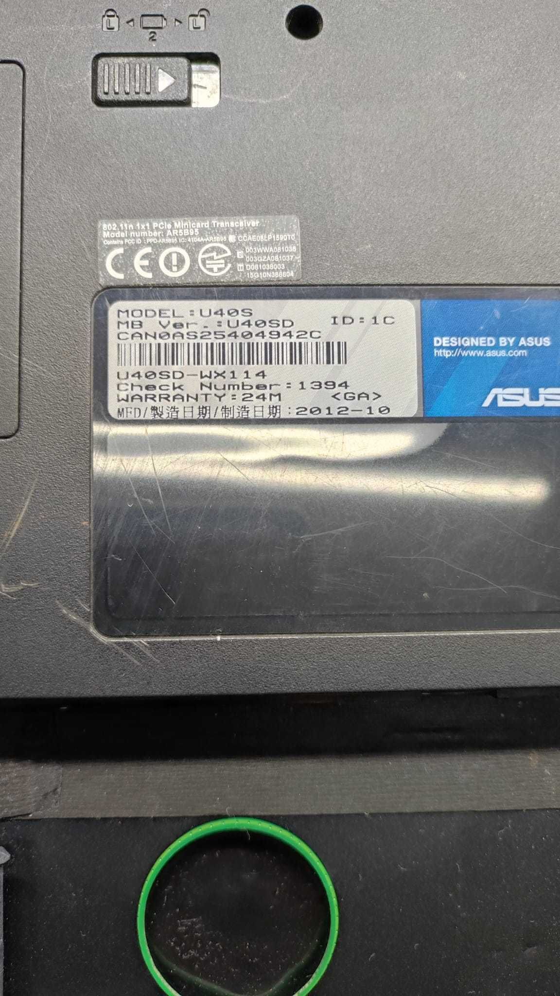 Dezmembrez laptop Asus U40S