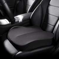Подушка для автомобильного сиденья/ офисного кресла, цвет черный/серый