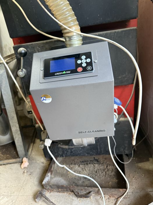 Котел Emtas 50kw и горелка Greenfire 40kw