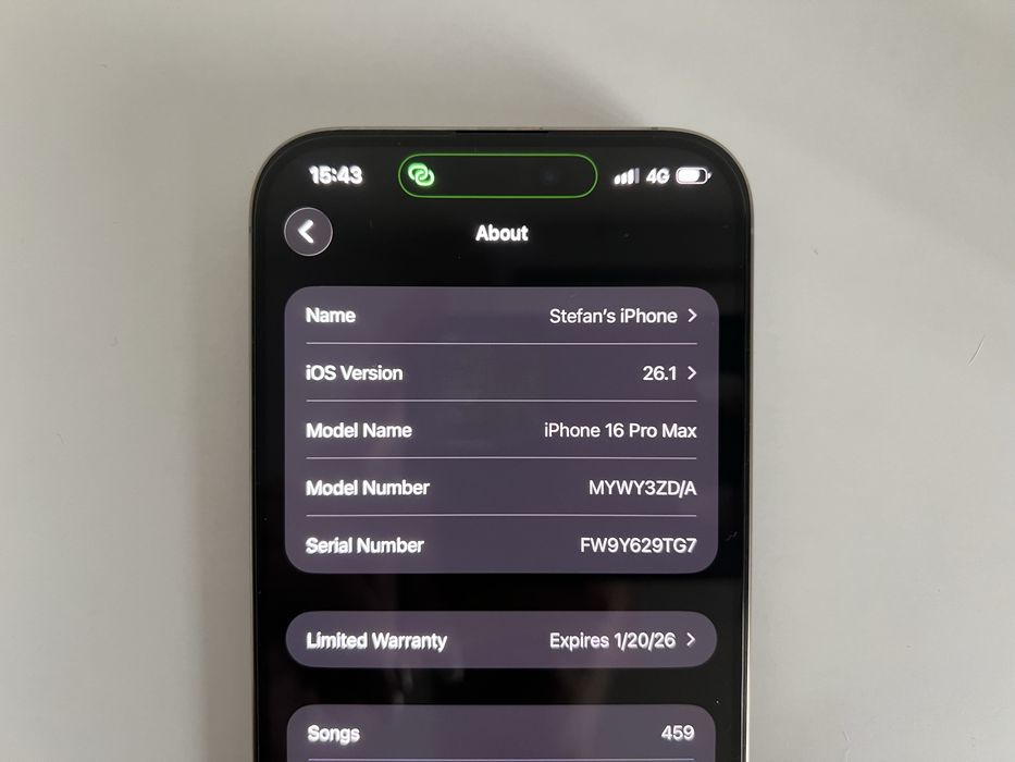 Iphone 16 Pro max 256gb