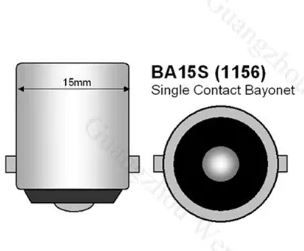 ЛЕД крушки 100W 1156 P21W BA15S - СУПЕР ЯРКИ