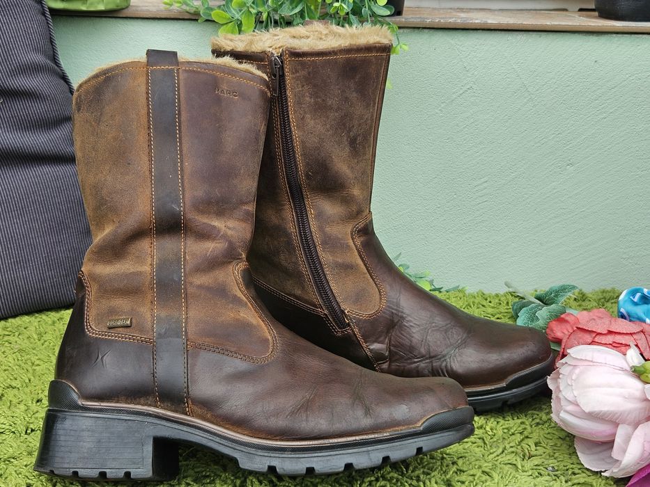 Marc топли ботуши естествена кожа N40