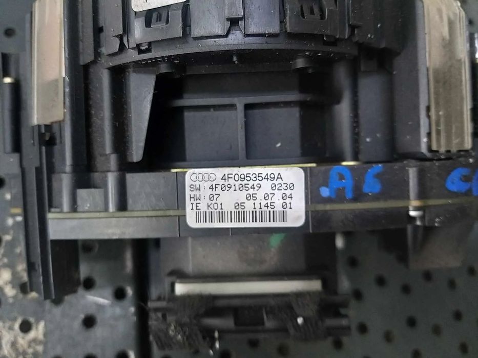 Bloc manete semnalizare stergator parbriz spirala volan audi a6 c6 4f 4f0953549a 4f0910549