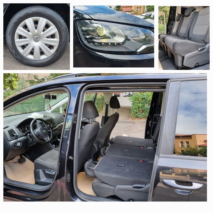 Volkswagen Sharan 2.0 TDI DSG, 2014 bixenon – 7 Locuri, Ideal Familie