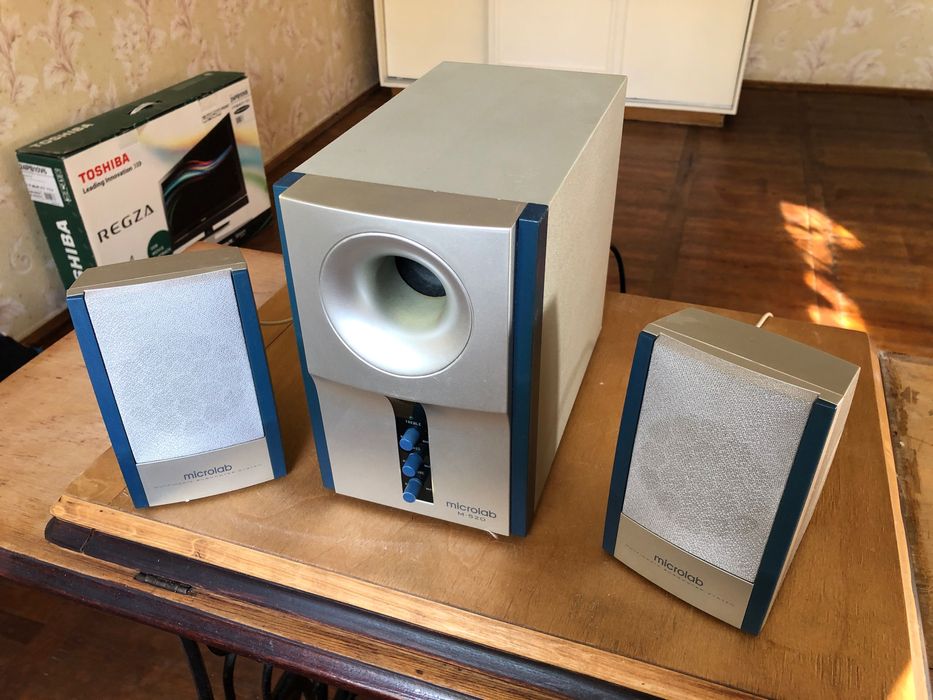 Колонки Microlab с сабвуфером